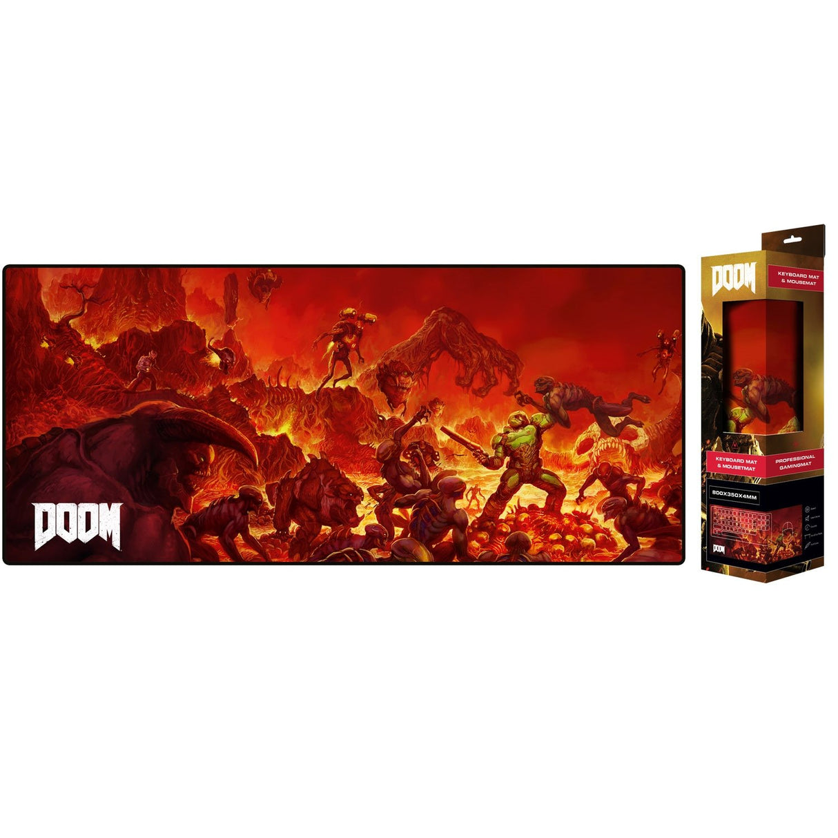 Doom Oversize Mousepad - Surface by Gaya The Chelsea Gamer
