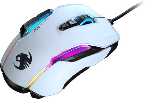 Roccat - Kone AIMO Remastered - White - Mice by Roccat The Chelsea Gamer