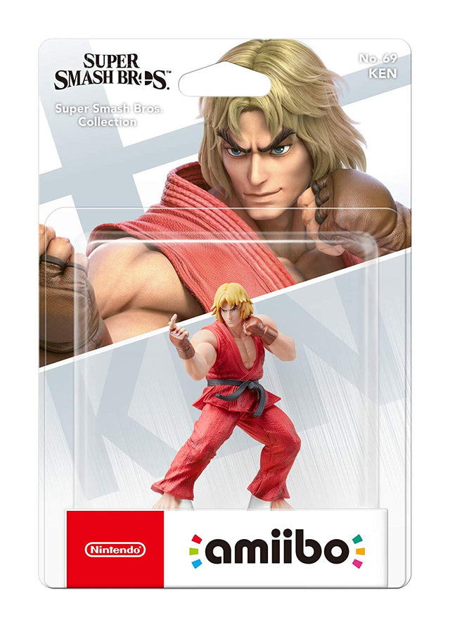 Super Smash Bros. Collection Ken Amiibo No 69 - Video Games by Nintendo The Chelsea Gamer