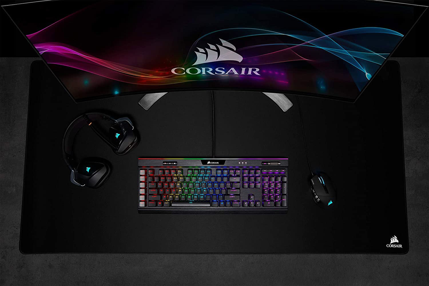 Corsair- MM500 Gaming Mouse Pad - 3XL - Surface by Corsair The Chelsea Gamer