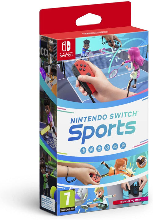 Nintendo Switch Sports & Additional Leg Strap Accessory - Video Games by Nintendo The Chelsea Gamer