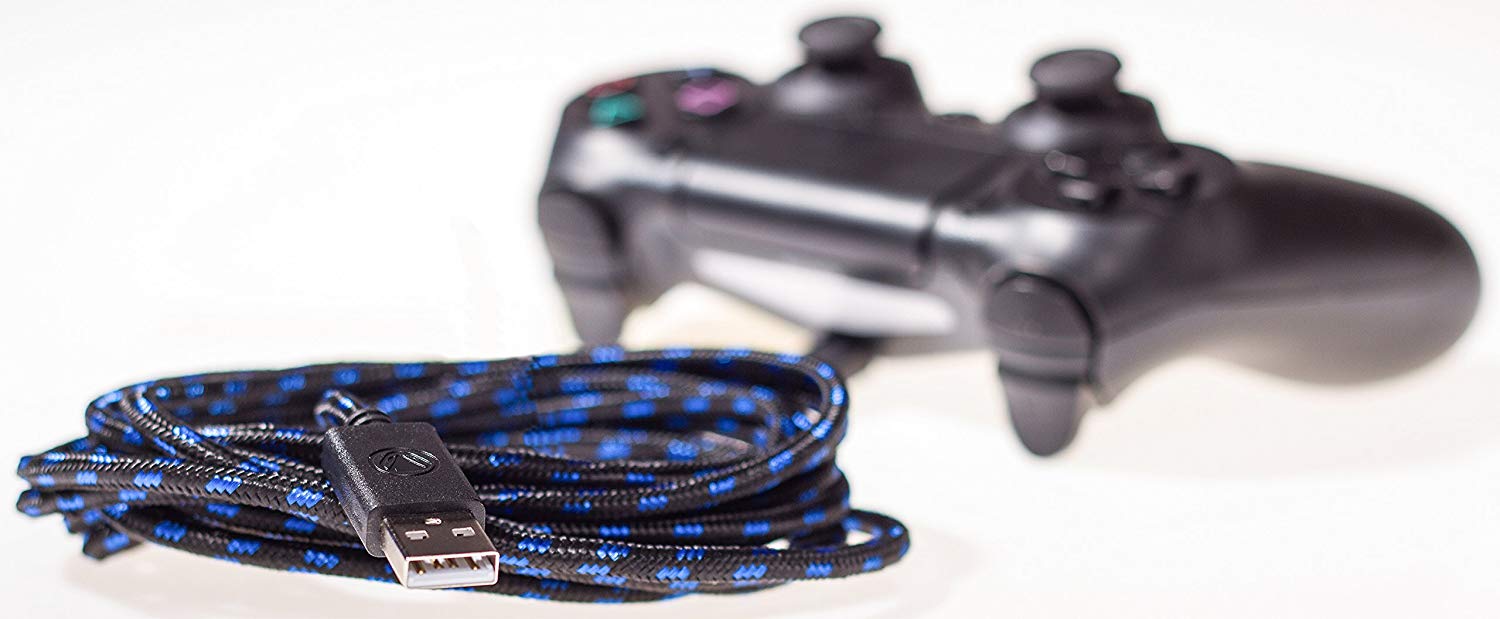 Snakebyte - PS4 USB Charge Cable Pro - 4m - Console Accessories by SnakeByte The Chelsea Gamer