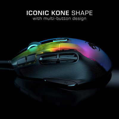 Roccat Kone XP - Ash Black - Mice by Roccat The Chelsea Gamer