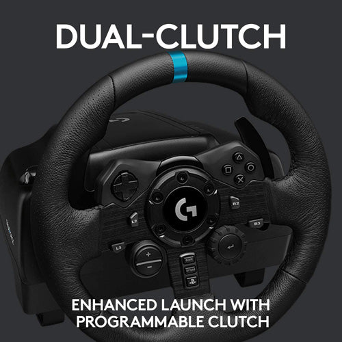 Logitech G923 Racing Wheel and Pedals for PlayStation and PC - Console Accessories by Logitech The Chelsea Gamer