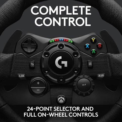 Logitech G923 Racing Wheel and Pedals for Xbox One and PC - Console Accessories by Logitech The Chelsea Gamer