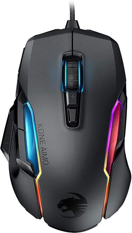 Roccat - Kone AIMO Remastered - Black - Mice by Roccat The Chelsea Gamer