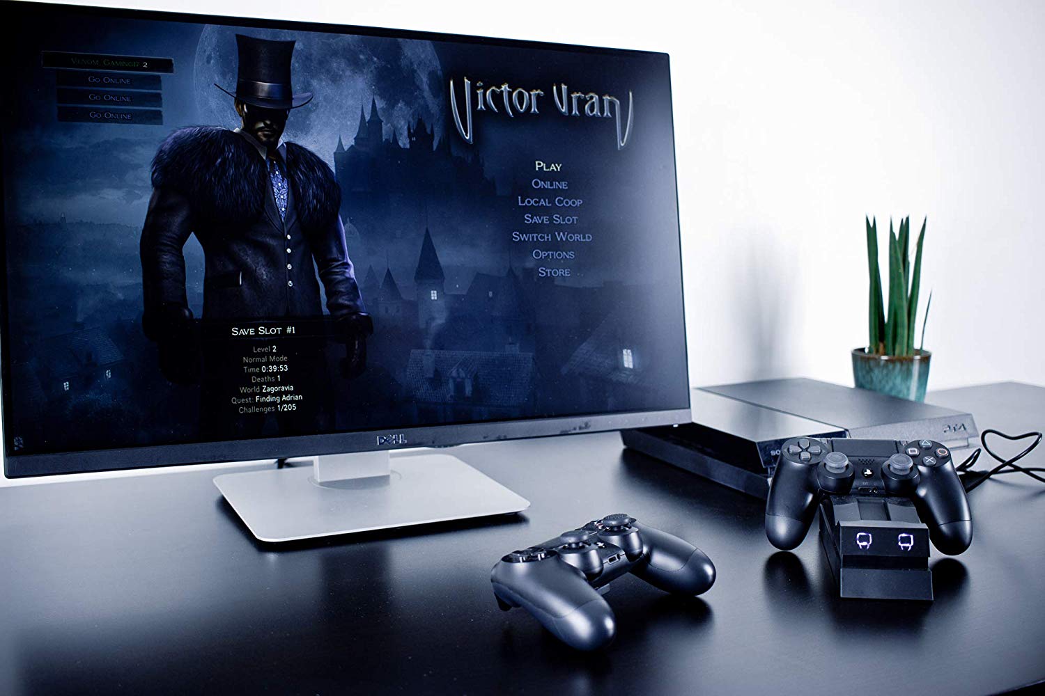 Venom PlayStation 4 Twin Charge Docking Station - Black - Console Accessories by Venom The Chelsea Gamer