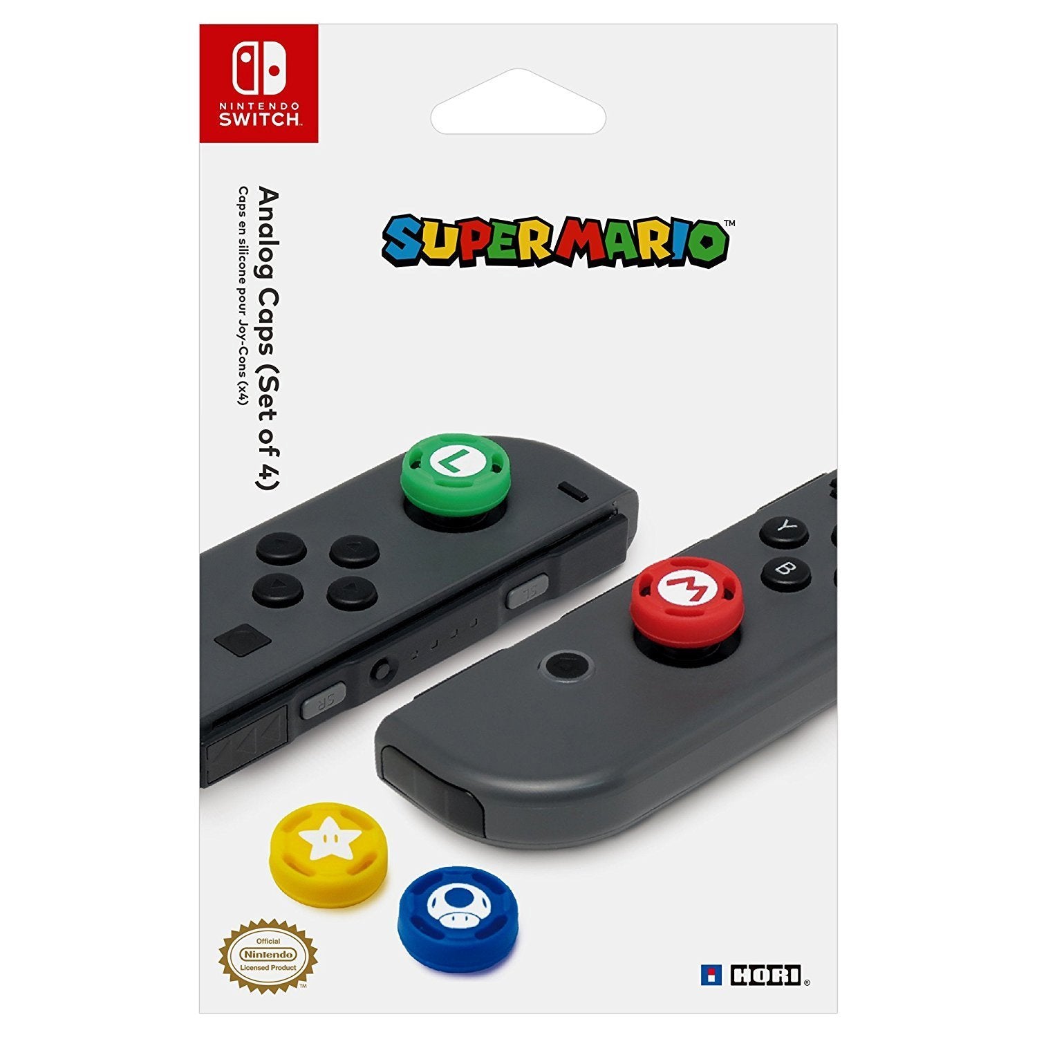 Super Mario Switch Attachment Kit - HORI - Console Accessories by HORI The Chelsea Gamer