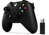 Microsoft PC Xbox Black Controller with Wireless Adapter for Windows - Console Accessories by Microsoft The Chelsea Gamer