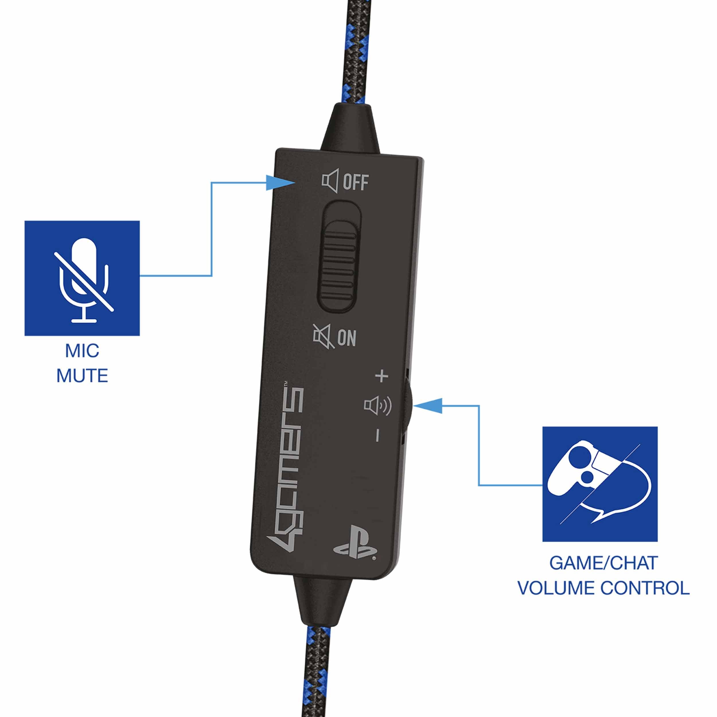 4Gamers PRO4-50s Stereo Gaming Headset - Console Accessories by ABP Technology The Chelsea Gamer