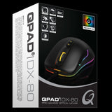 QPAD DX–80 Mouse 8,000 dpi FPS Gaming Mouse - Mice by QPAD The Chelsea Gamer