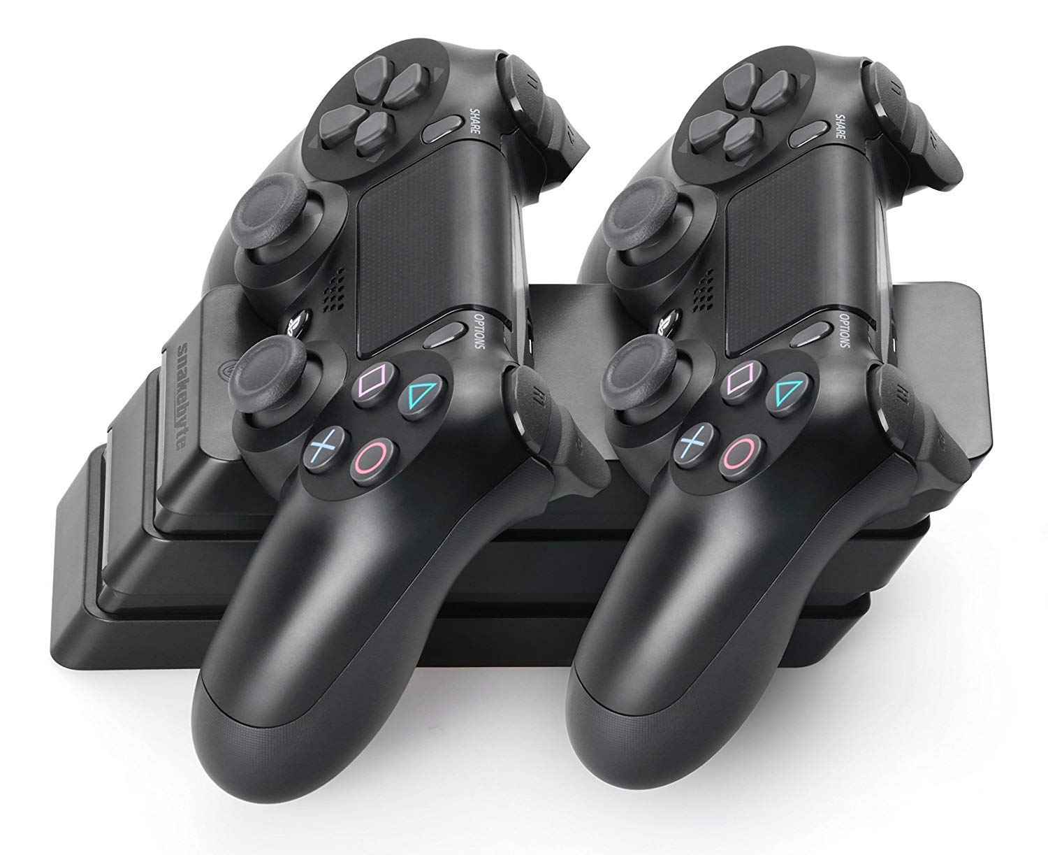SnakeByte Twin Charge 4 Controller Charger - Black - Console Accessories by SnakeByte The Chelsea Gamer