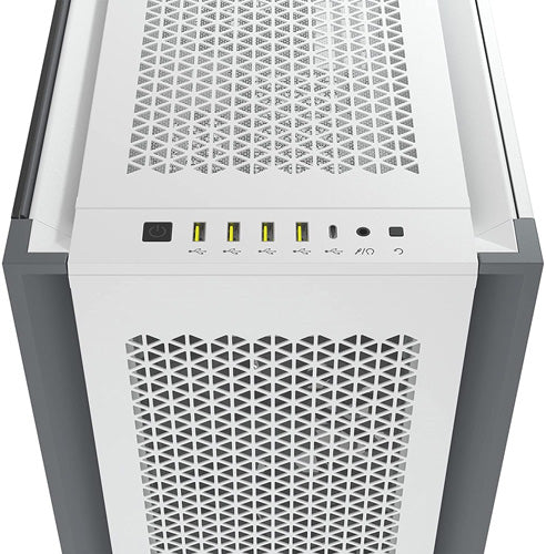 Corsair 7000D AIRFLOW Full Tower PC Case - White - Core Components by Corsair The Chelsea Gamer