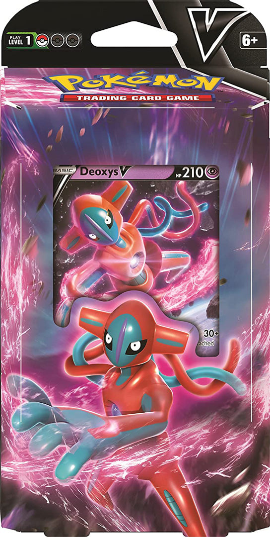 Pokemon TCG: Deoxys V/ Zeraora V Battle Deck - Merchandise by Pokémon The Chelsea Gamer