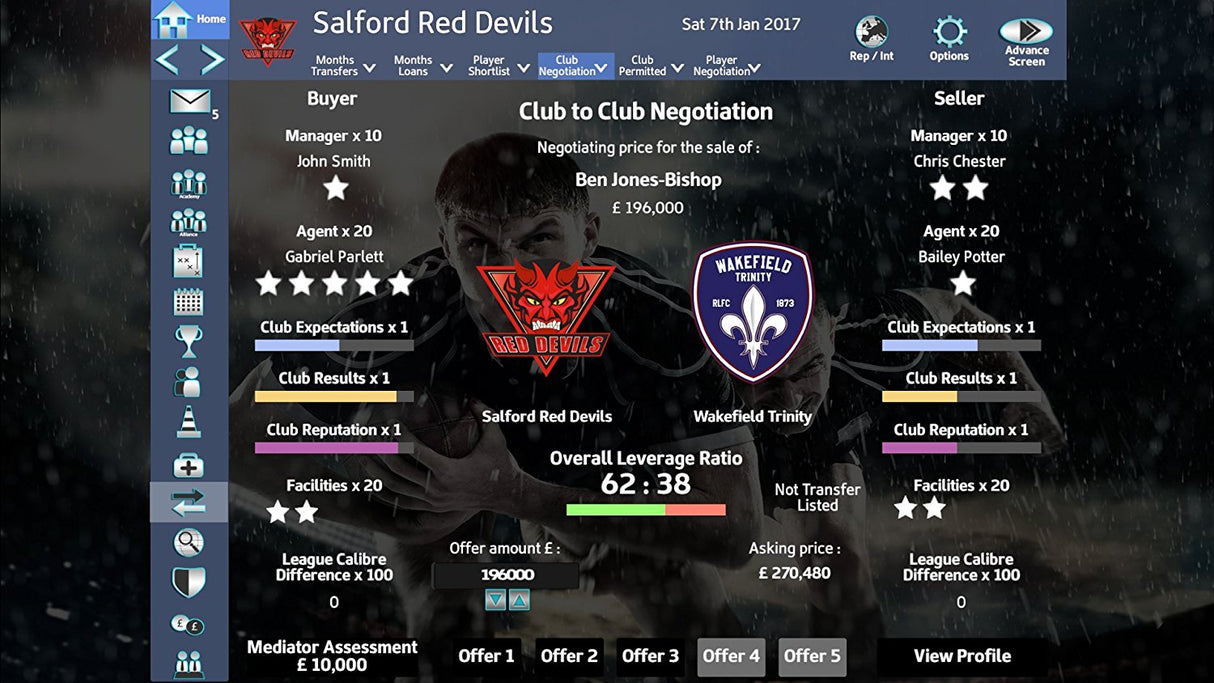 Rugby League Team Manager 2018 - PC - Video Games by Alternative Software The Chelsea Gamer