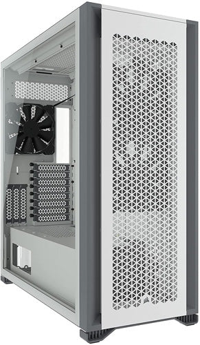 Corsair 7000D AIRFLOW Full Tower PC Case - White - Core Components by Corsair The Chelsea Gamer