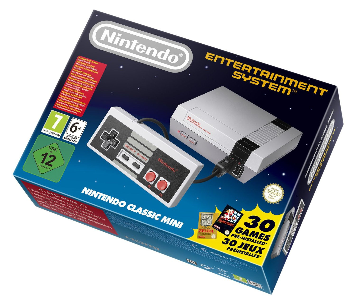Nintendo Classic Mini: Nintendo Entertainment System - Console pack by Nintendo The Chelsea Gamer