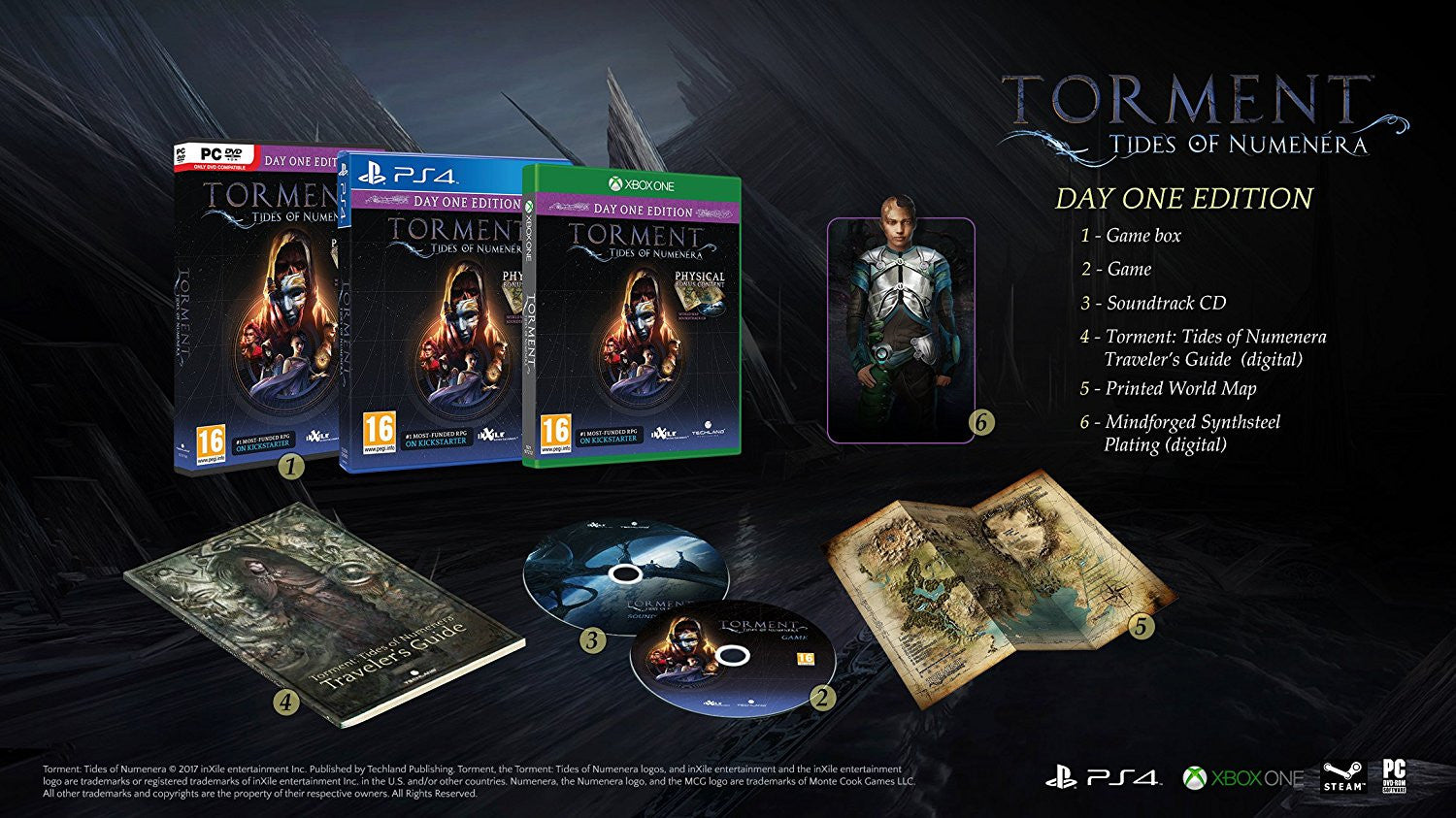 Torment: Tides of Numenera - Day One Edition - PC - Video Games by TECHLAND sp Z.O.O.UK The Chelsea Gamer