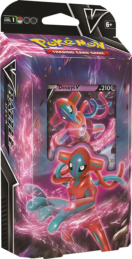 Pokemon TCG: Deoxys V/ Zeraora V Battle Deck - Merchandise by Pokémon The Chelsea Gamer
