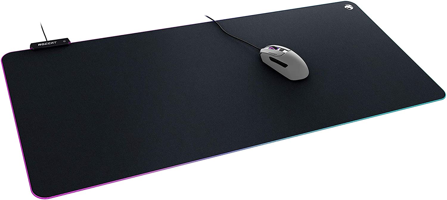 Roccat - Sense AIMO Gaming Mouse Pad XXL - Surface by Roccat The Chelsea Gamer
