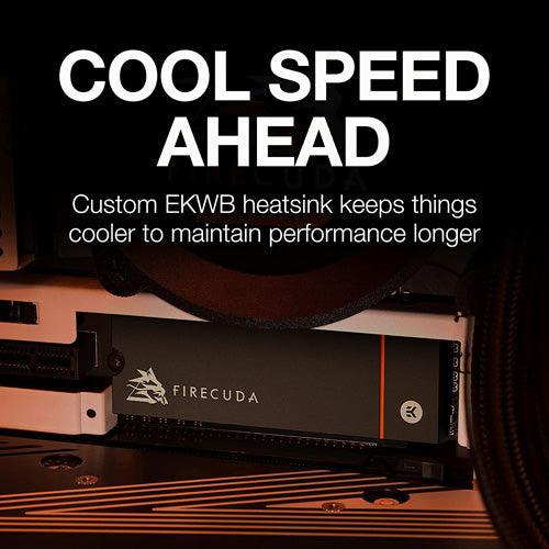 Seagate Firecuda 530 2TB NVMe M.2 Drive - W/Heatsink - Core Components by Seagate The Chelsea Gamer