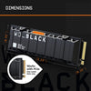 WD BLACK SN850 - 500GB with Heatsink - HIGH PERFORMANCE GAMING NVMe SSD - Gen4 - Core Components by Western Digital The Chelsea Gamer