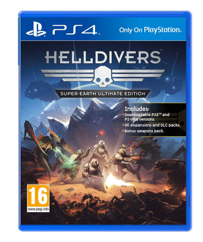 Helldivers Super-Earth Ultimate Edition (PS4) - Video Games by Sony The Chelsea Gamer