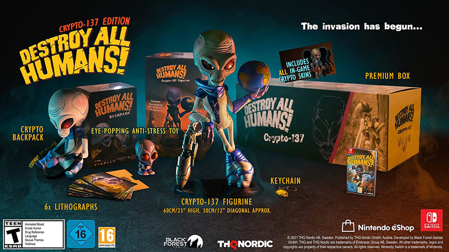 Destroy All Humans! Crypto-137 Edition - Nintendo Switch - Video Games by Nordic Games The Chelsea Gamer