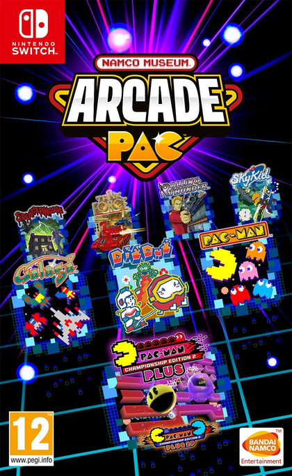 Namco Museum Arcade PAC - Nintendo Switch - Video Games by Bandai Namco Entertainment The Chelsea Gamer