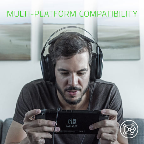 Razer Tiamat 2.2 V2 7.1 Virtual Surround Sound Black Gaming Headset - Console Accessories by Razer The Chelsea Gamer
