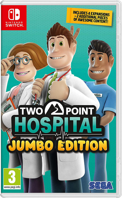 Two Point Hospital Jumbo Edition - Nintendo Switch - Video Games by SEGA UK The Chelsea Gamer