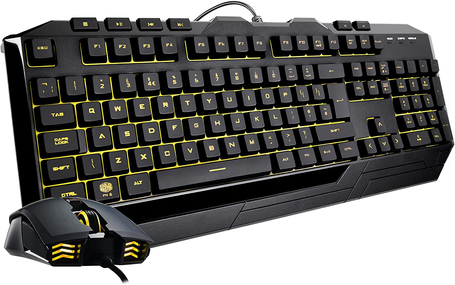 Cooler Master Devastator III USB LED Gaming Keyboard & Mouse Set - Keyboard by Cooler Master The Chelsea Gamer