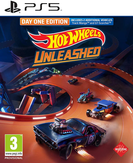 Hot Wheels Unleashed - Day One Edition - PlayStation 5 - Video Games by Milestone The Chelsea Gamer