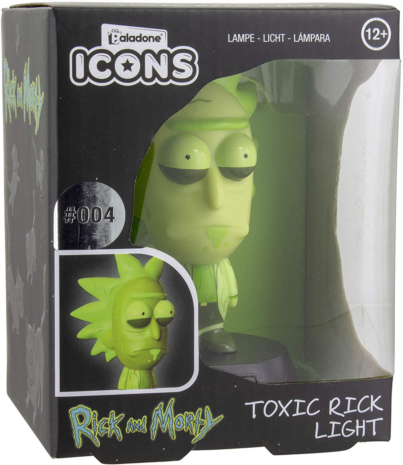 Toxic Le Rick Icon Light V2 - merchandise by Paladone The Chelsea Gamer