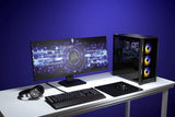 Corsair iCUE 4000X RGB Tempered Glass Mid-Tower ATX Case - Black - Core Components by Corsair The Chelsea Gamer