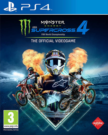 Monster Energy Supercross - The Official Videogame 4 - PlayStation 4 - Video Games by Milestone The Chelsea Gamer
