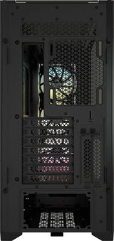 Corsair iCUE 5000X RGB Midi Tower PC Case - Black - Core Components by Corsair The Chelsea Gamer
