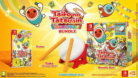 Taiko no Tatsujin: Drum 'n' Fun! - Video Games by Bandai Namco Entertainment The Chelsea Gamer