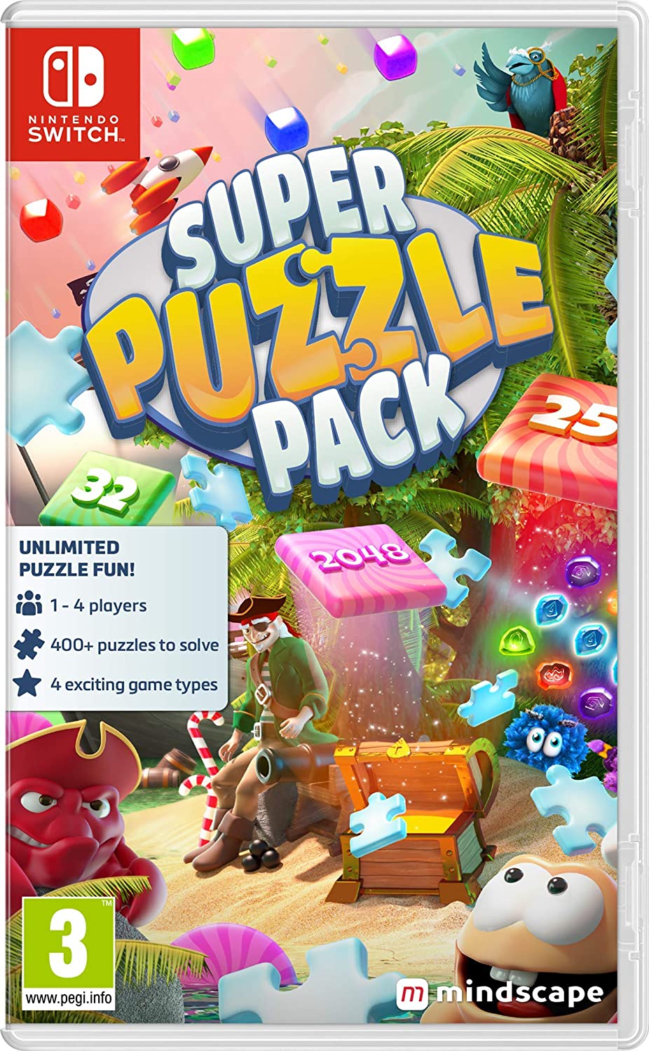 Super Puzzle Pack - Nintendo Switch - Video Games by Mindscape The Chelsea Gamer