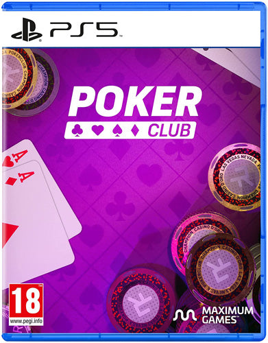 Poker Club - PlayStation 5 - Video Games by Maximum Games Ltd (UK Stock Account) The Chelsea Gamer