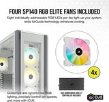 Corsair iCUE 7000X RGB Tempered Glass Full-Tower ATX PC Case — White - Core Components by Corsair The Chelsea Gamer