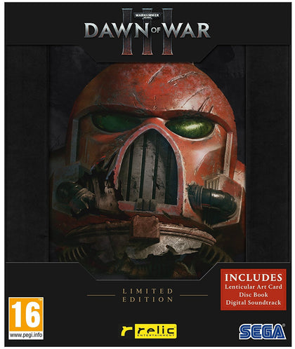Warhammer 40,000: Dawn of War 3 Limited Edition - PC - Video Games by SEGA UK The Chelsea Gamer