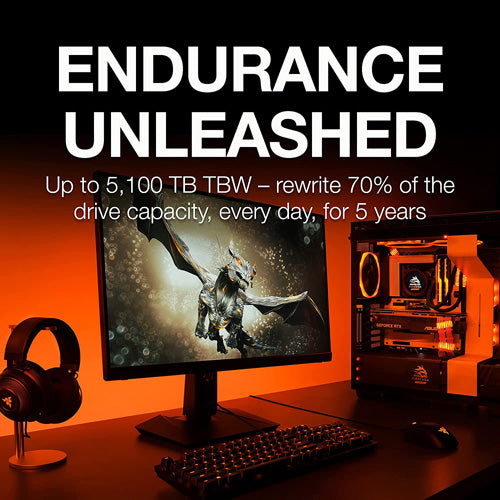 Seagate Firecuda 530 2TB NVMe M.2 Drive - W/Heatsink - Core Components by Seagate The Chelsea Gamer