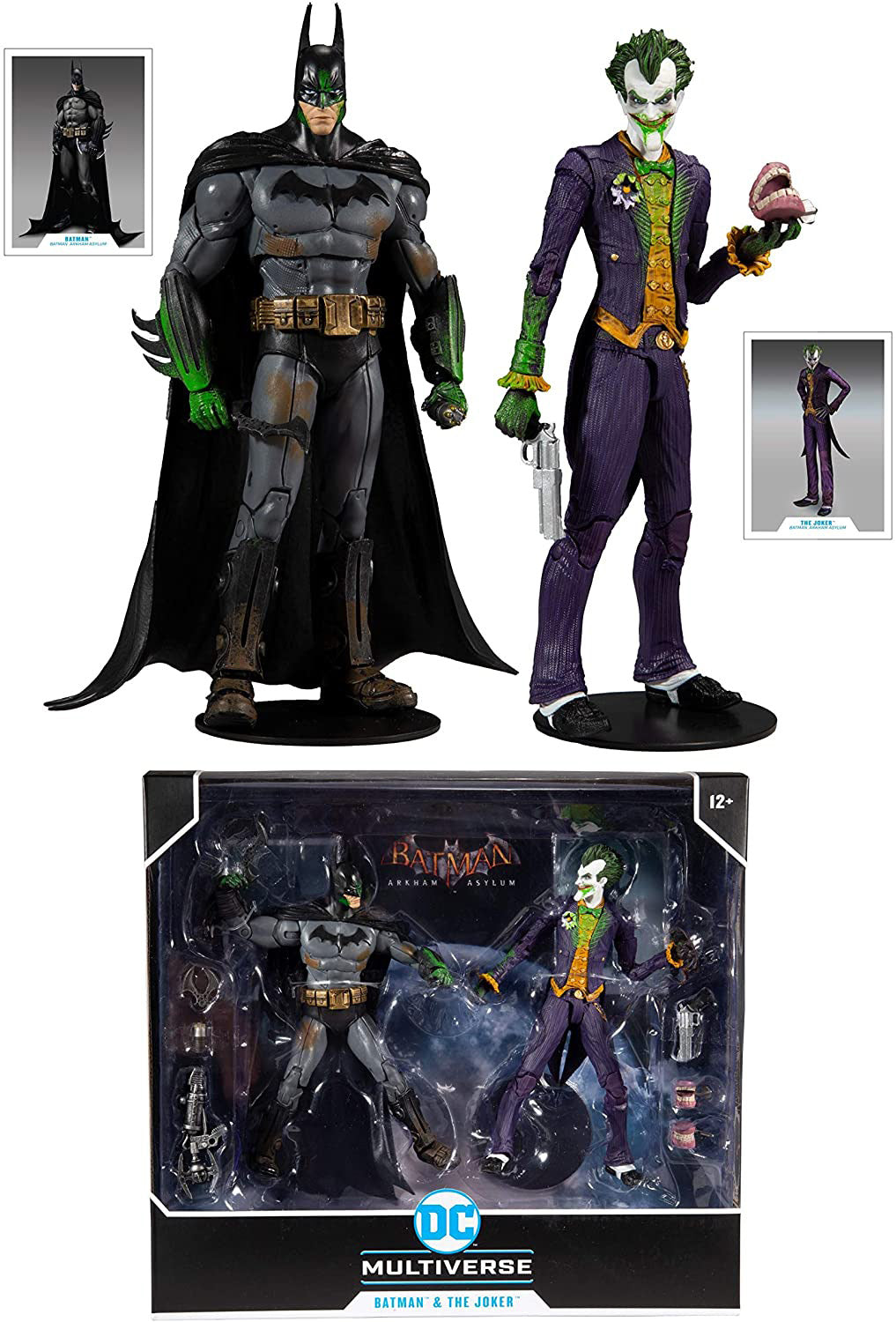 McFarlane - Batman And The Joker: Arkham Asylum (Venom Variant) - DC Multiverse - merchandise by McFarlane The Chelsea Gamer