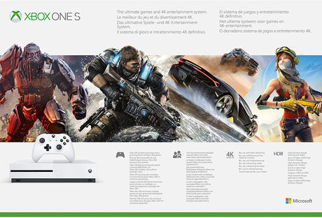Xbox One S, With 1 Month Game pass and 14 day Xbox Live Gold - Console pack by Microsoft The Chelsea Gamer