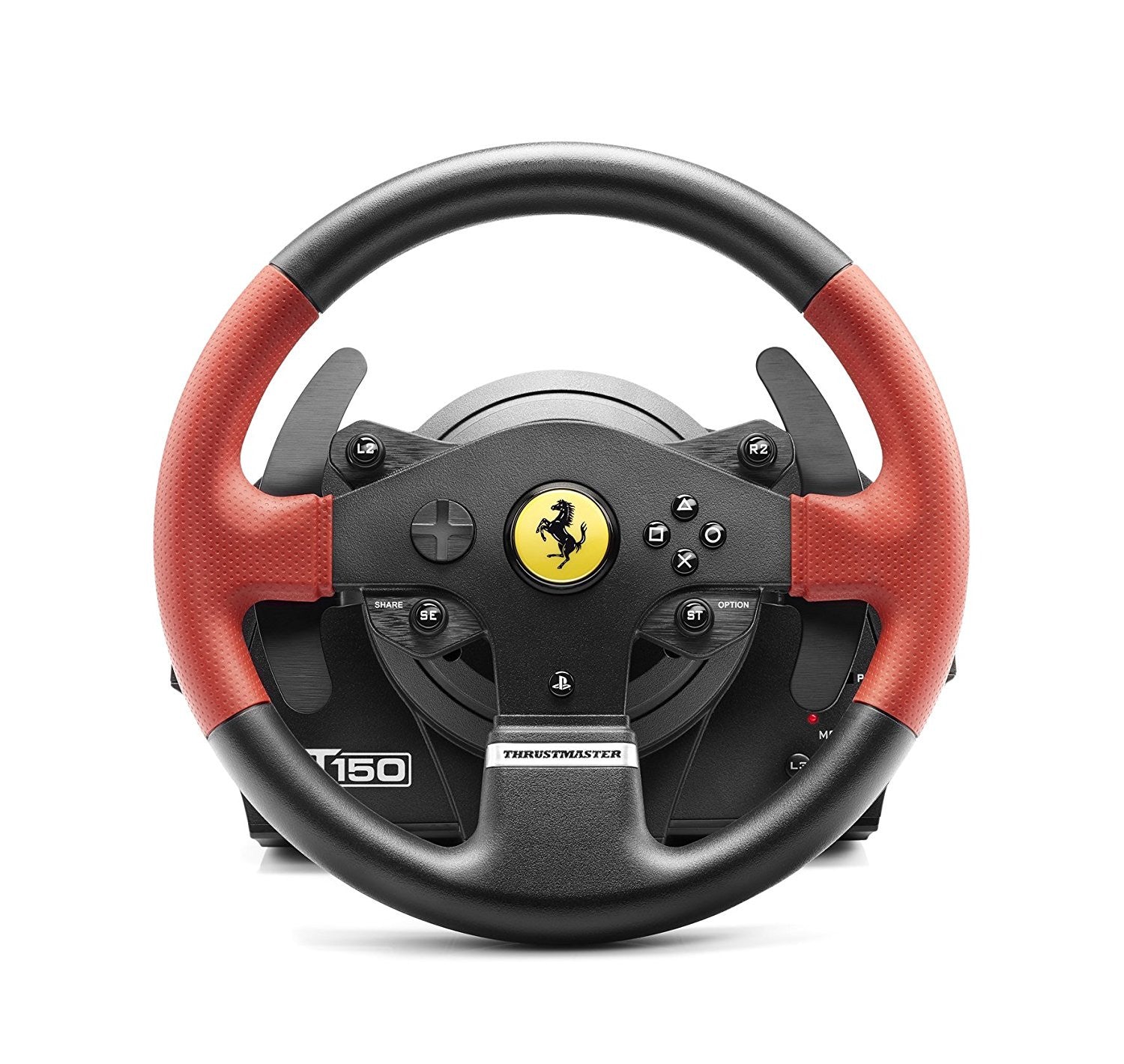 Thrustmaster T150 Ferrari Force Feedback Wheel (PS4/PS3/PC DVD) - Console Accessories by Thrustmaster The Chelsea Gamer