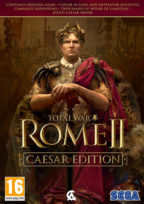 Total War: Rome II - Caesar Edition - PC - Video Games by SEGA UK The Chelsea Gamer