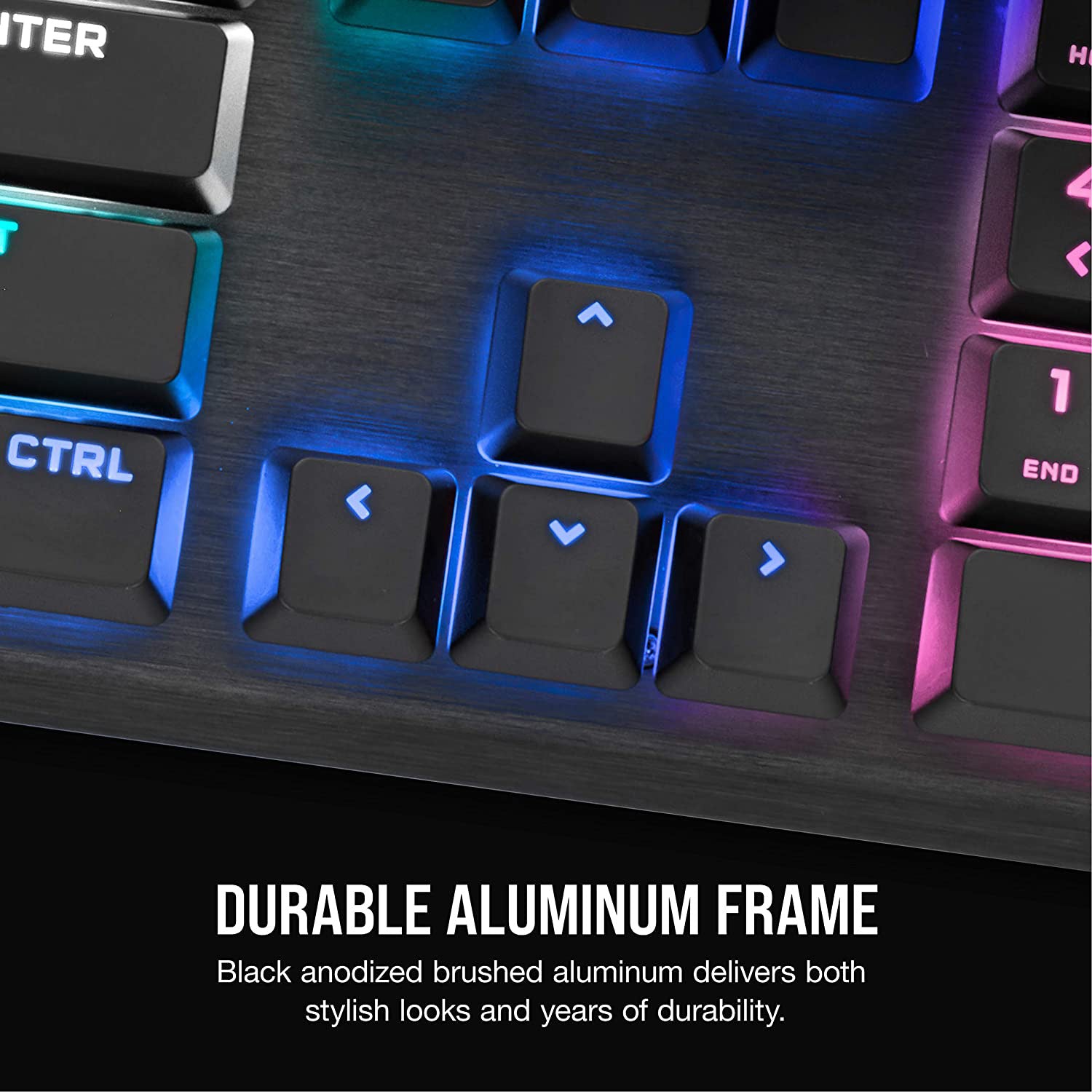 Corsair - K60 RGB PRO Mechanical Gaming Keyboard - Cherry Viola - Black - Keyboard by Corsair The Chelsea Gamer