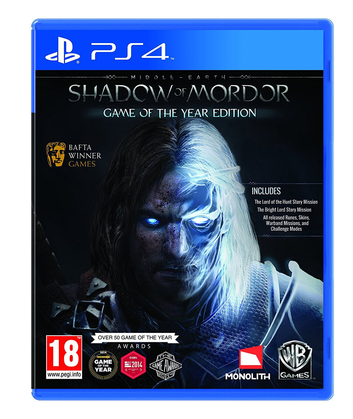 Middle-earth: Shadow Of Mordor Game of the Year - Video Games by Warner Bros. Interactive Entertainment The Chelsea Gamer