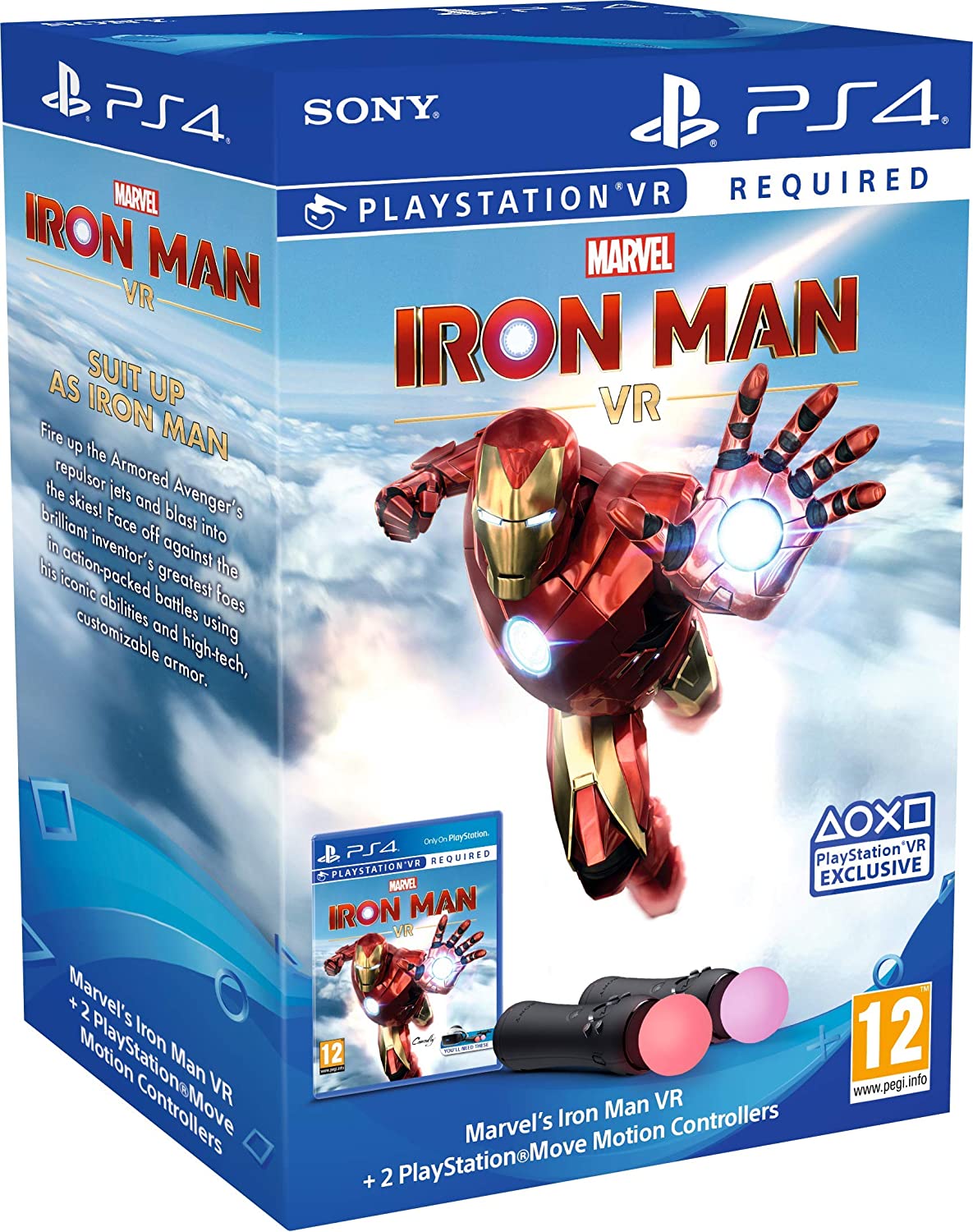 Marvel’s Iron Man VR – PlayStation Move Controller Bundle - Console Accessories by Sony The Chelsea Gamer